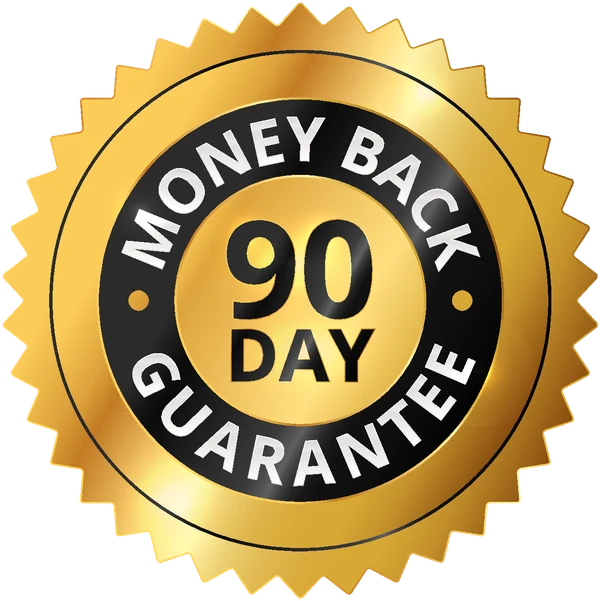 TrueVita 90-day money-back guarantee seal