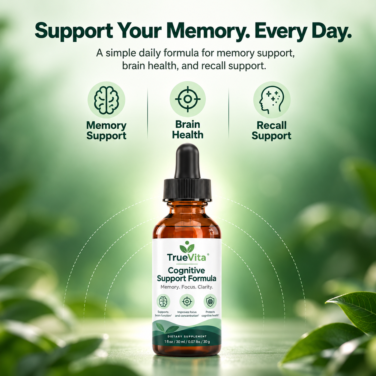 Support your memory every day with TrueVita