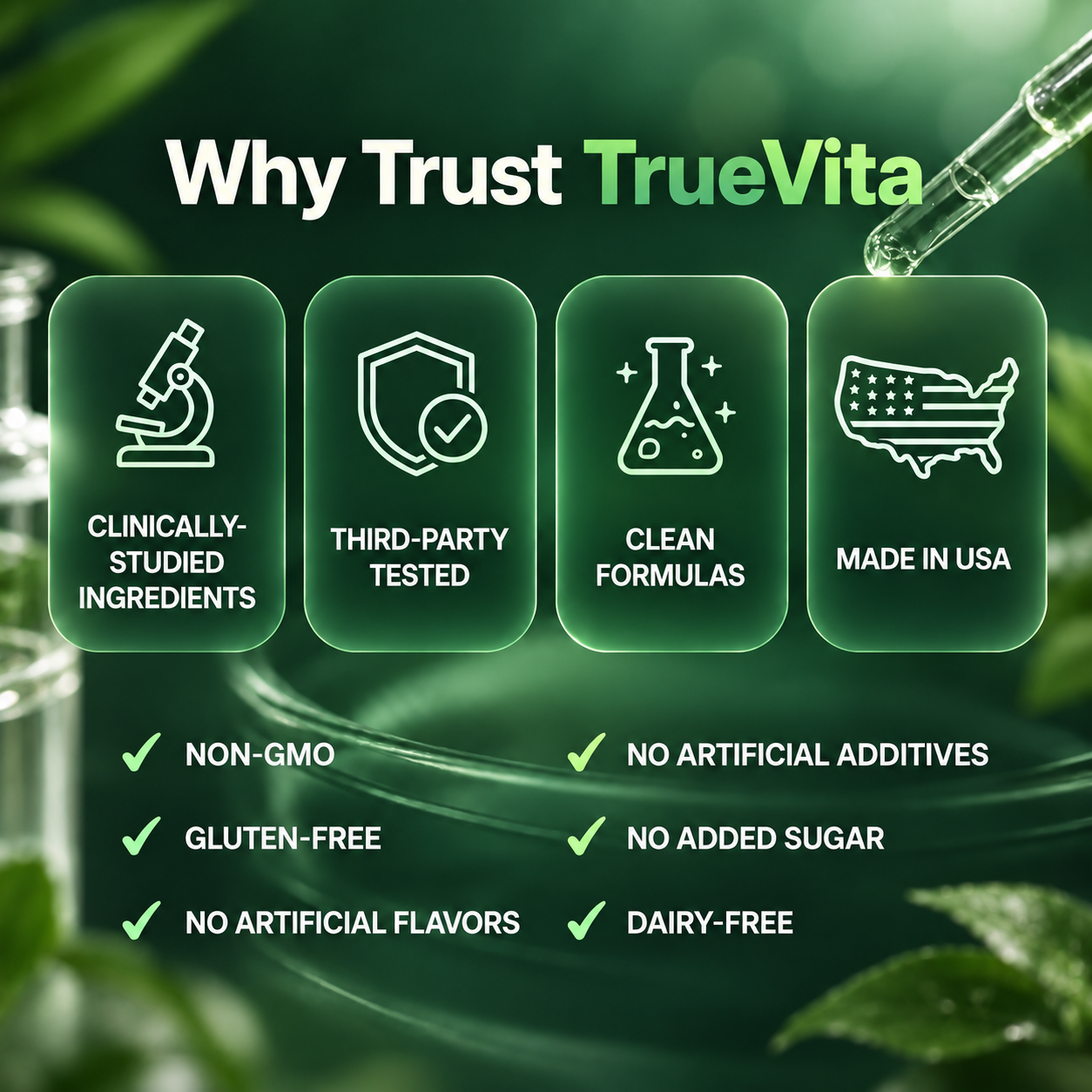 Why customers trust TrueVita